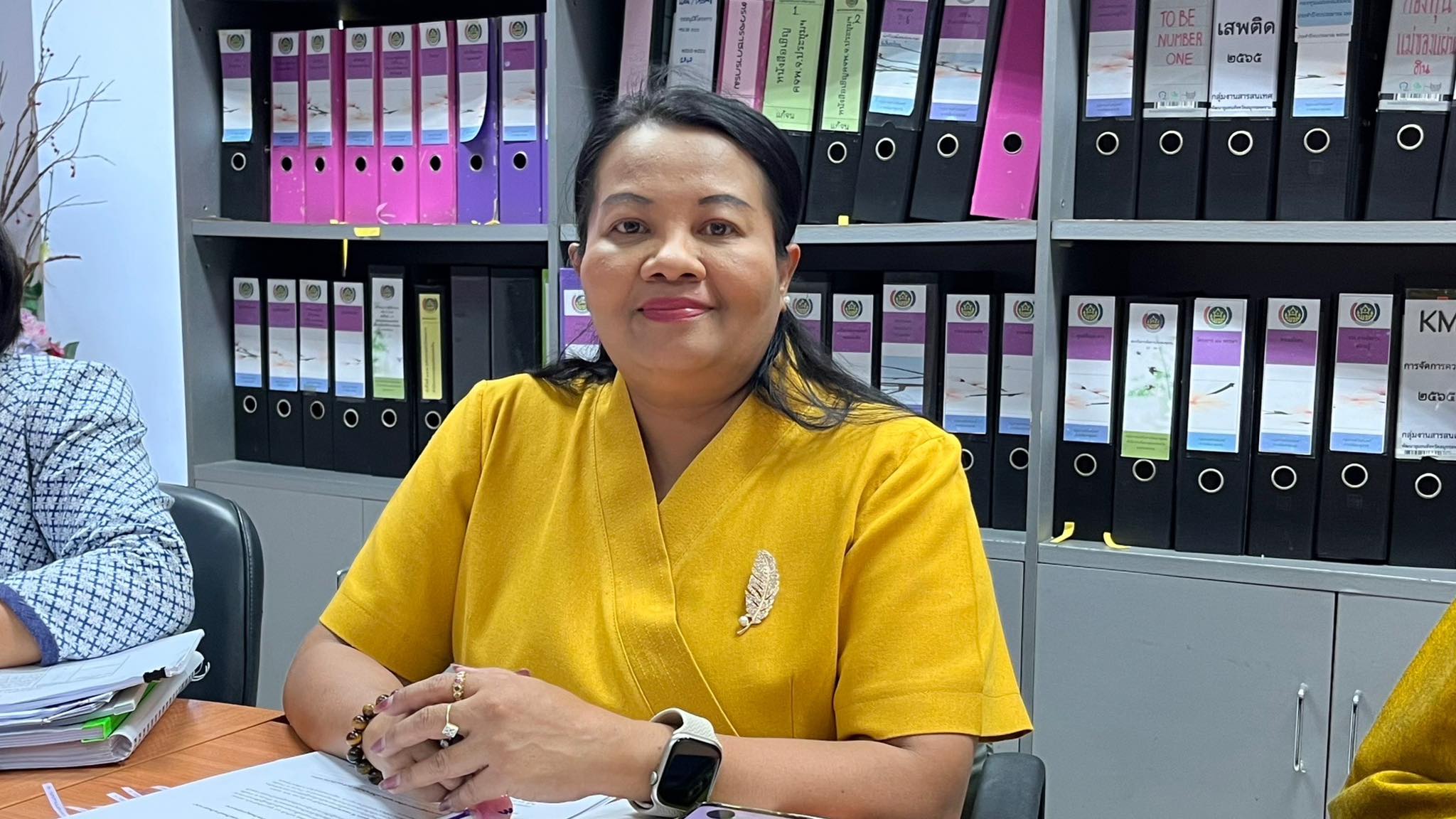พช.สมุทรสงคราม ดำเนินการประชุมข้อราชการแก่เจ้าหน้าที่ในสังกัด สำนักงานพัฒนาชุมชนจังหวัดสมุทรสงคราม ประจำเดือนเมษายน 2568