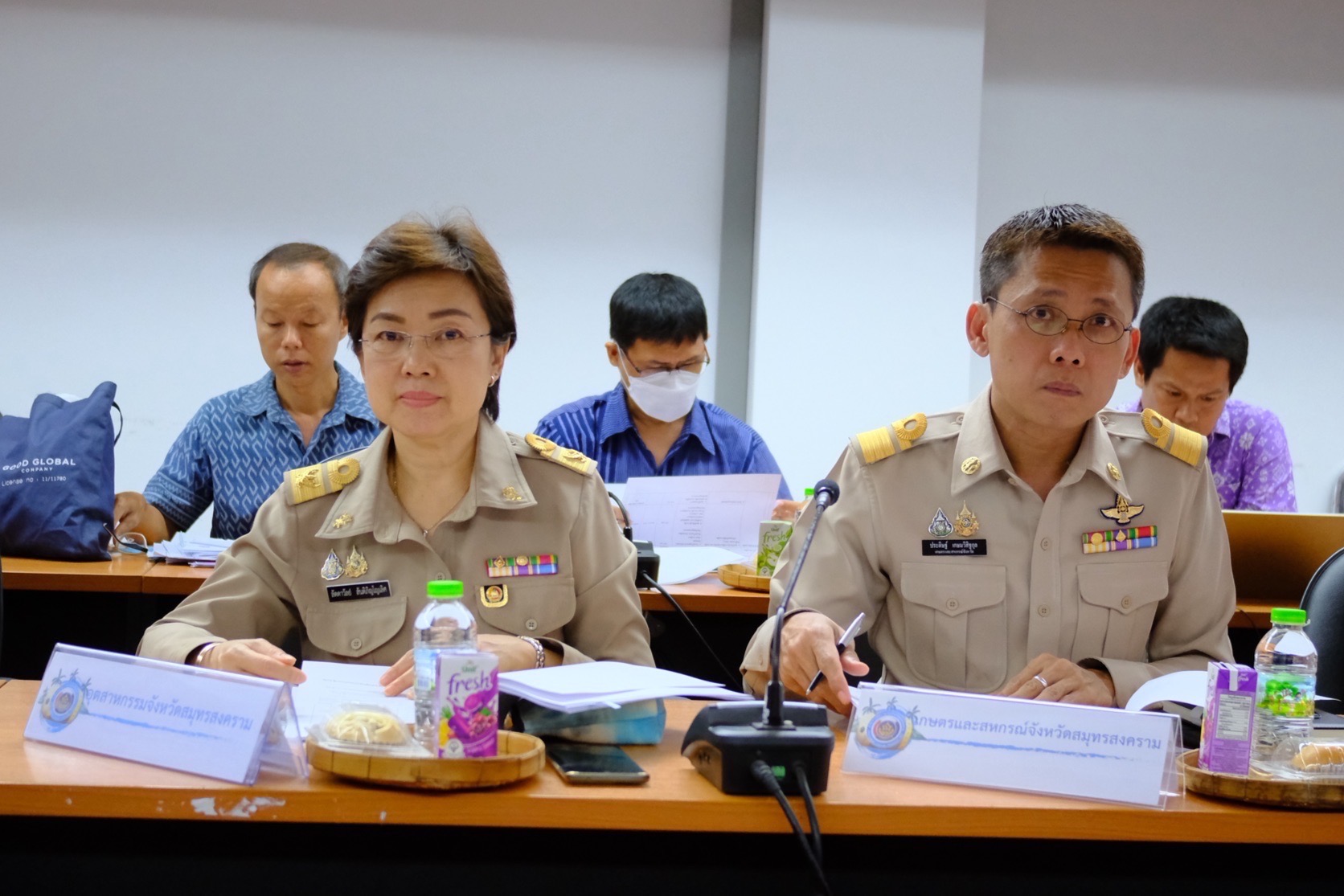 พช.สมุทรสงคราม จัดประชุมคณะกรรมการประสานและขับเคลื่อนนโยบายสานพลังประชารัฐประจำจังหวัด (คสป.) ครั้งที่ 2/2568