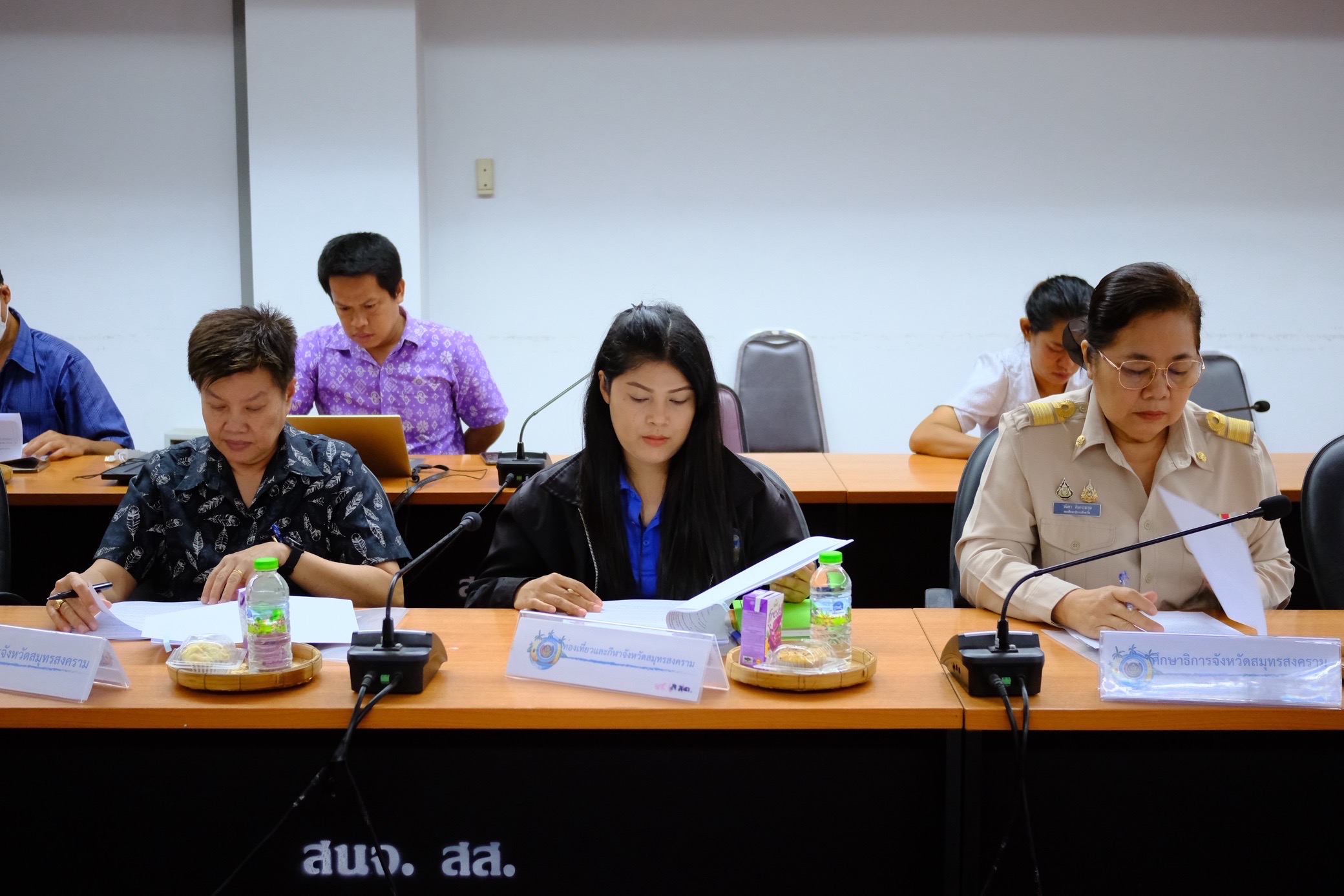 พช.สมุทรสงคราม จัดประชุมคณะกรรมการประสานและขับเคลื่อนนโยบายสานพลังประชารัฐประจำจังหวัด (คสป.) ครั้งที่ 2/2568