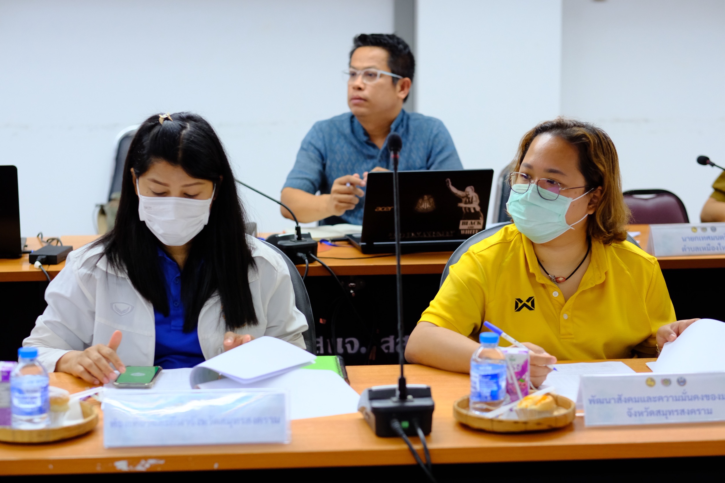 พช.สมุทรสงคราม ดำเนินการประชุมการนำเสนอผลการจัดเก็บและรับรองคุณภาพข้อมูลความจำเป็นพื้นฐาน (จปฐ.) และข้อมูลพื้นฐานระดับหมู่บ้าน(กชช.2ค) ระดับจังหวัด ประจำปี 2568