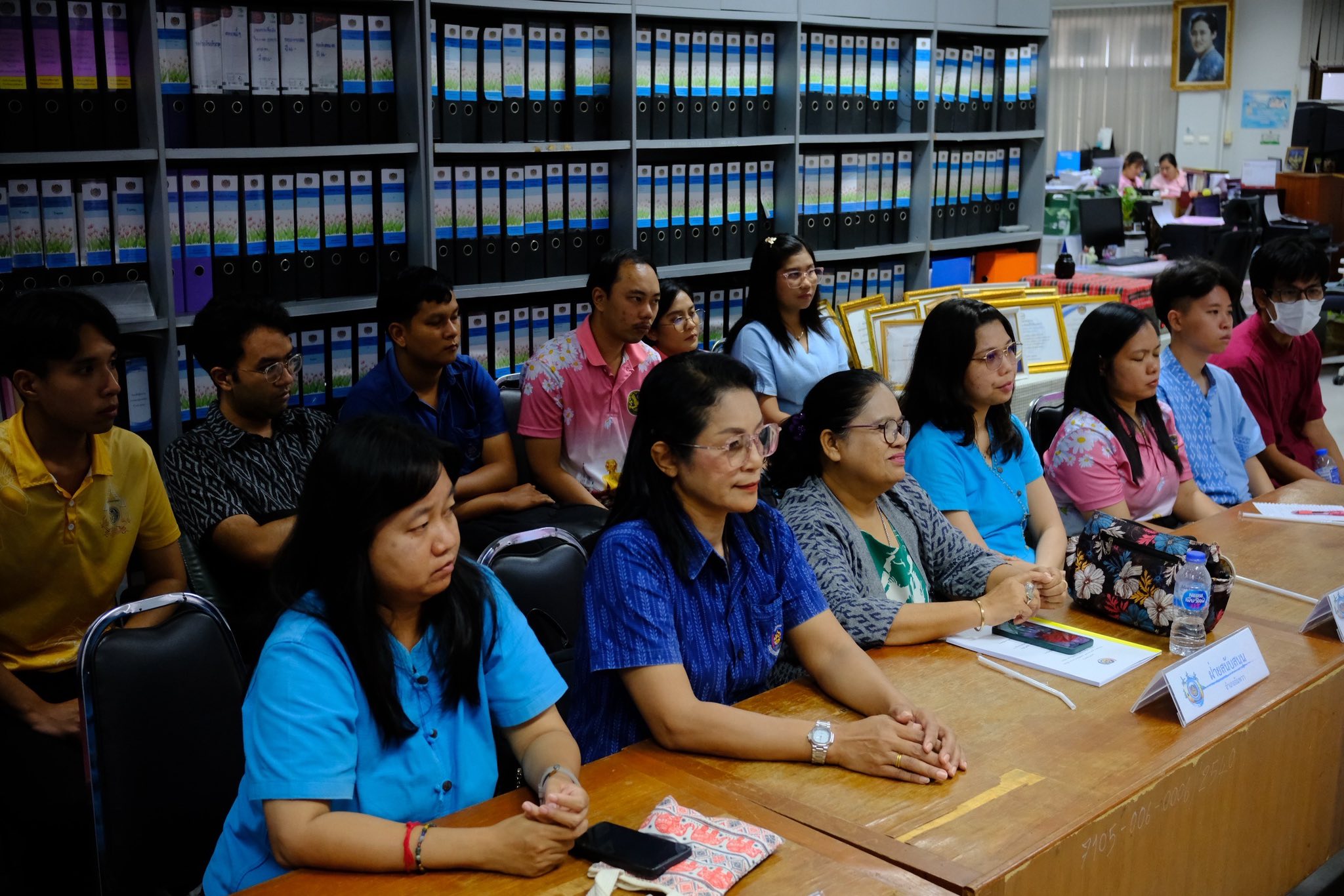คณะกรรมการคัดเลือกข้าราชการ ลูกจ้างประจำ พนักงานราชการดีเด่น กรมการพัฒนาชุมชน ลงพื้นที่ติดตามการประเมิณผลในจังหวัดสมุทรสงคราม ประจำปีงบประมาณ 2568