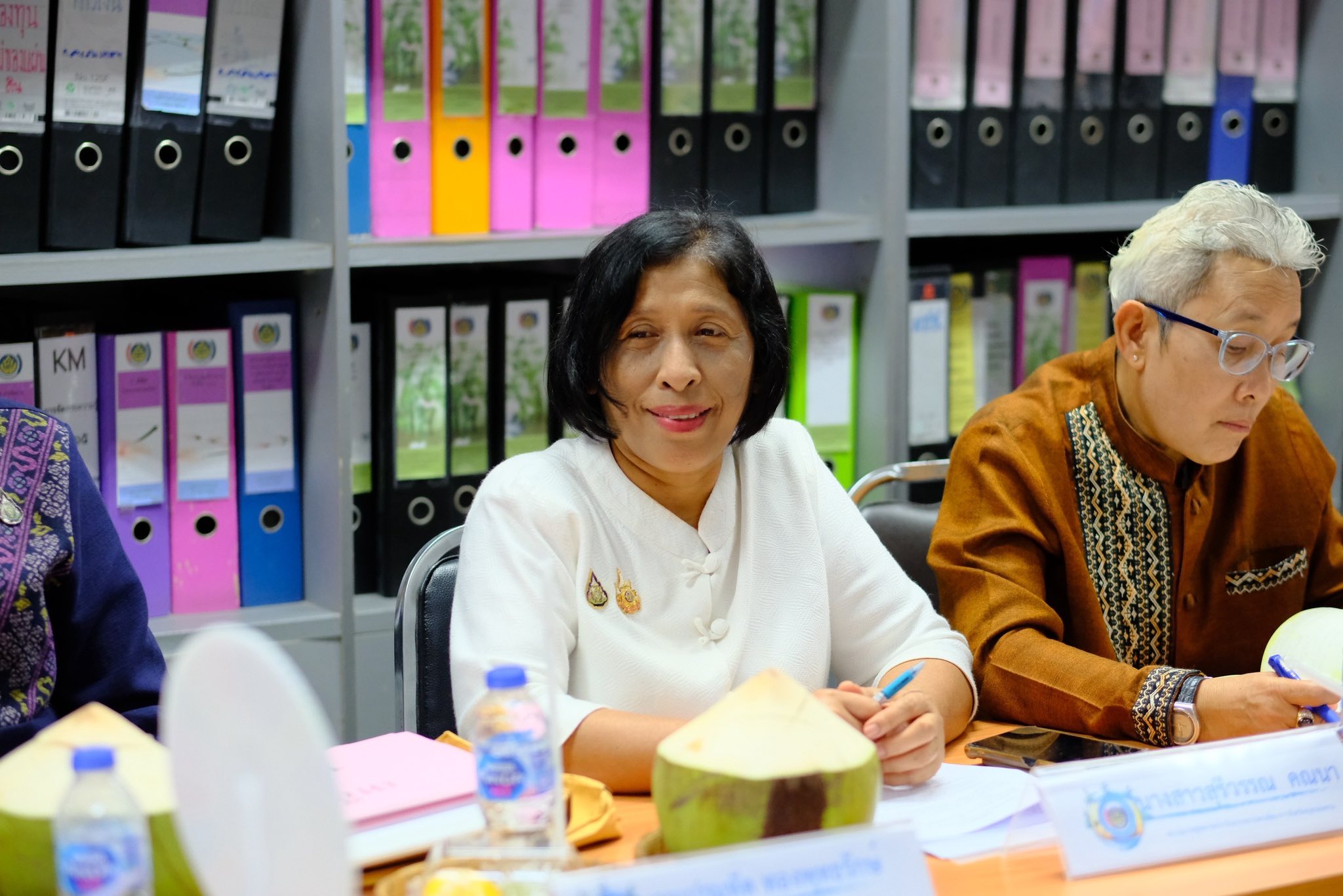 คณะกรรมการคัดเลือกข้าราชการ ลูกจ้างประจำ พนักงานราชการดีเด่น กรมการพัฒนาชุมชน ลงพื้นที่ติดตามการประเมิณผลในจังหวัดสมุทรสงคราม ประจำปีงบประมาณ 2568