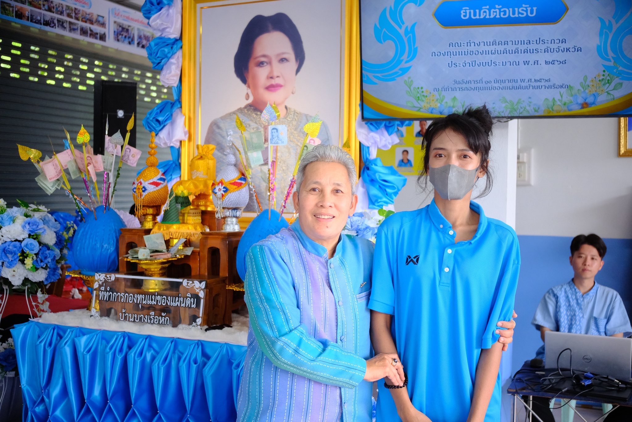 พช.สมุทรสงคราม ลงพื้นที่ติดตามและประกวดหมู่บ้านกองทุนแม่ของแผ่นดินดีเด่นระดับจังหวัด ประจำปีงบประมาณ พ.ศ. 2568