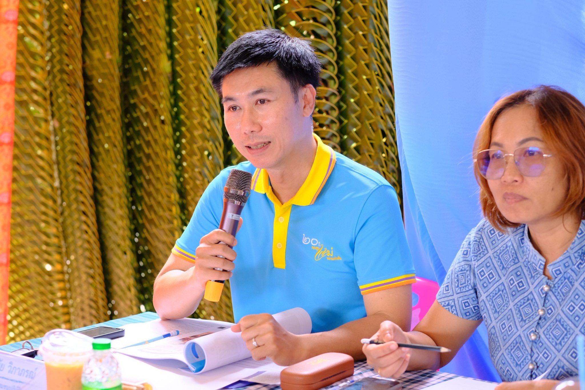 พช.สมุทรสงคราม ลงพื้นที่ติดตามและประกวดหมู่บ้านกองทุนแม่ของแผ่นดินดีเด่นระดับจังหวัด ประจำปีงบประมาณ พ.ศ. 2568