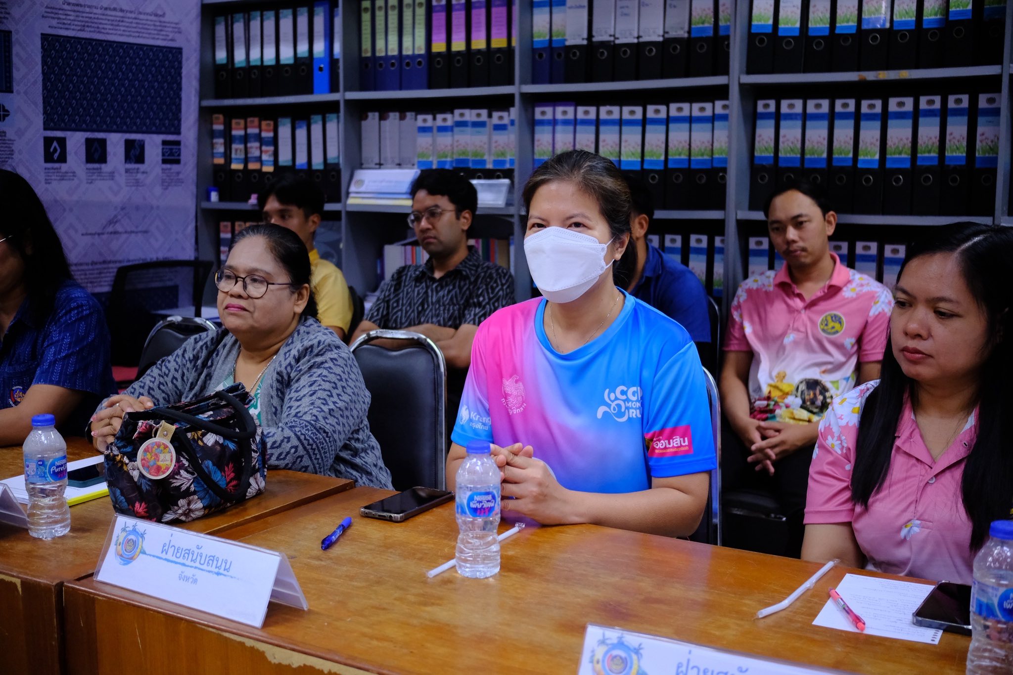 คณะกรรมการคัดเลือกข้าราชการ ลูกจ้างประจำ พนักงานราชการดีเด่น กรมการพัฒนาชุมชน ลงพื้นที่ติดตามการประเมิณผลในจังหวัดสมุทรสงคราม ประจำปีงบประมาณ 2568