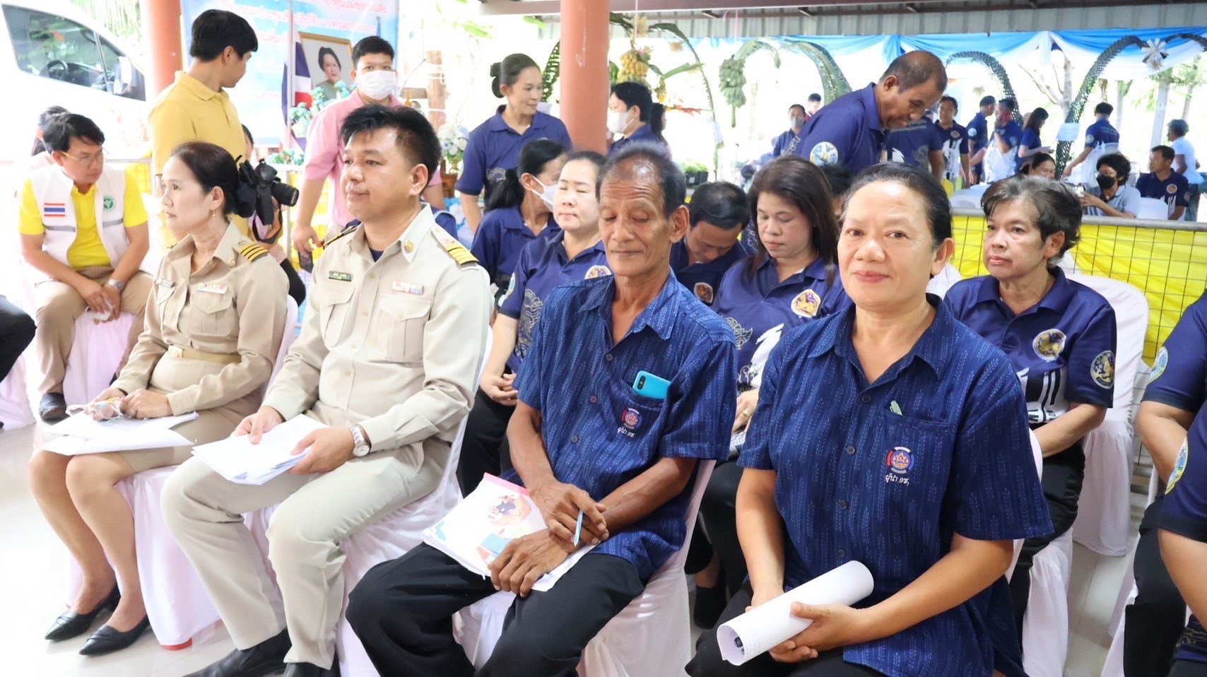 จังหวัดสมุทรสงคราม จัดกิจกรรมคัดสรรหมู่บ้านเศรษฐกิจพอเพียง “อยู่เย็น เป็นสุข” ดีเด่นระดับจังหวัด และกิจกรรมพัฒนาชุมชนดีเด่นระดับจังหวัด ประจำปี 2568