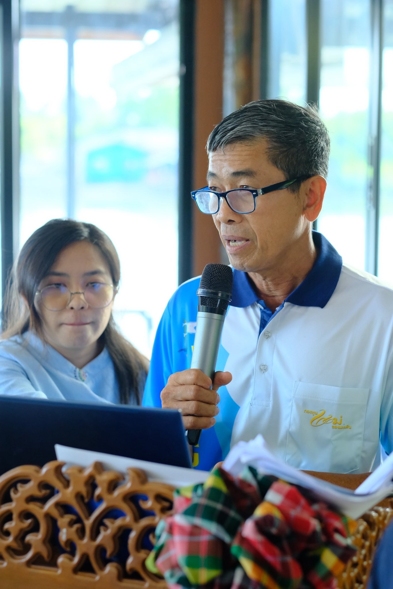 พช.สมุทรสงคราม ลงพื้นที่ติดตามและประกวดหมู่บ้านกองทุนแม่ของแผ่นดินดีเด่นระดับจังหวัด ประจำปีงบประมาณ พ.ศ. 2568