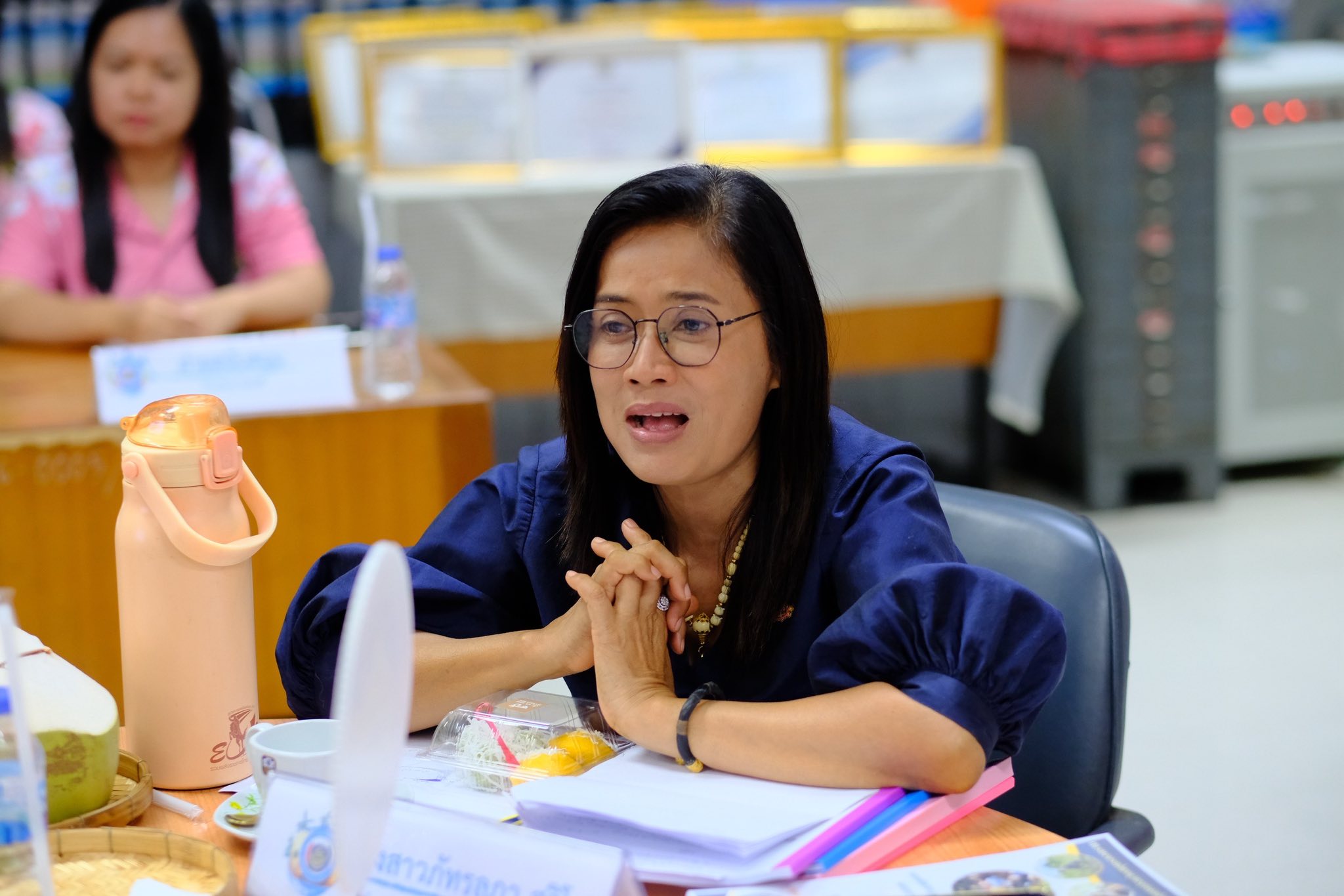 คณะกรรมการคัดเลือกข้าราชการ ลูกจ้างประจำ พนักงานราชการดีเด่น กรมการพัฒนาชุมชน ลงพื้นที่ติดตามการประเมิณผลในจังหวัดสมุทรสงคราม ประจำปีงบประมาณ 2568