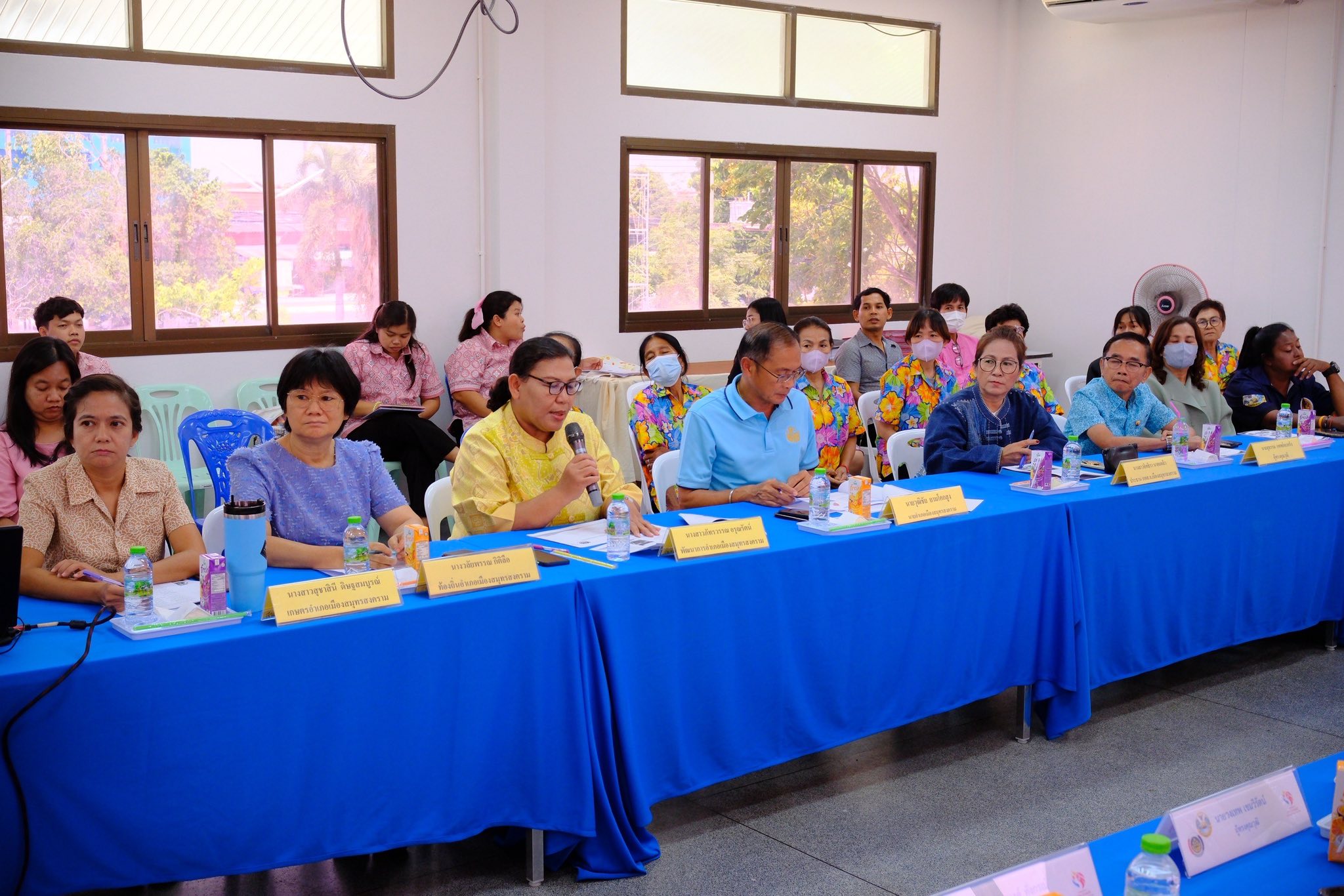 จังหวัดสมุทรสงคราม ดำเนินการคัดเลือกคนกองทุนพัฒนาบทบาทสตรีดีเด่นระดับจังหวัด ตามโครงการเชิดชูเกียรติคนกองทุนพัฒนาบทบาทสตรี ประจำปี 2568 กิจกรรมที่ 1 การคัดเลือกคนกองทุนพัฒนาบทบาทสตรีดีเด่นระดับจังหวัด