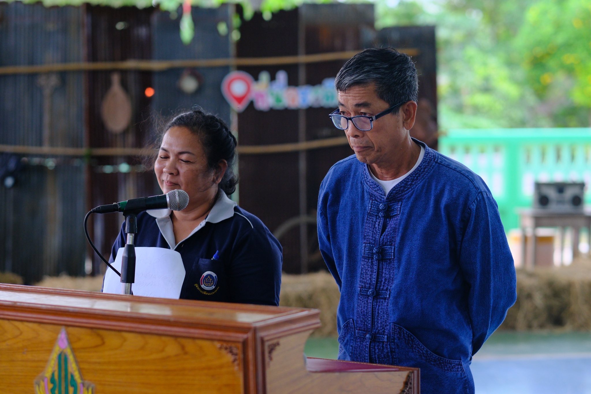 จังหวัดสมุทรสงคราม จัดกิจกรรมคัดสรรหมู่บ้านเศรษฐกิจพอเพียง “อยู่เย็น เป็นสุข” ดีเด่นระดับจังหวัด และกิจกรรมพัฒนาชุมชนดีเด่นระดับจังหวัด ประจำปี 2568