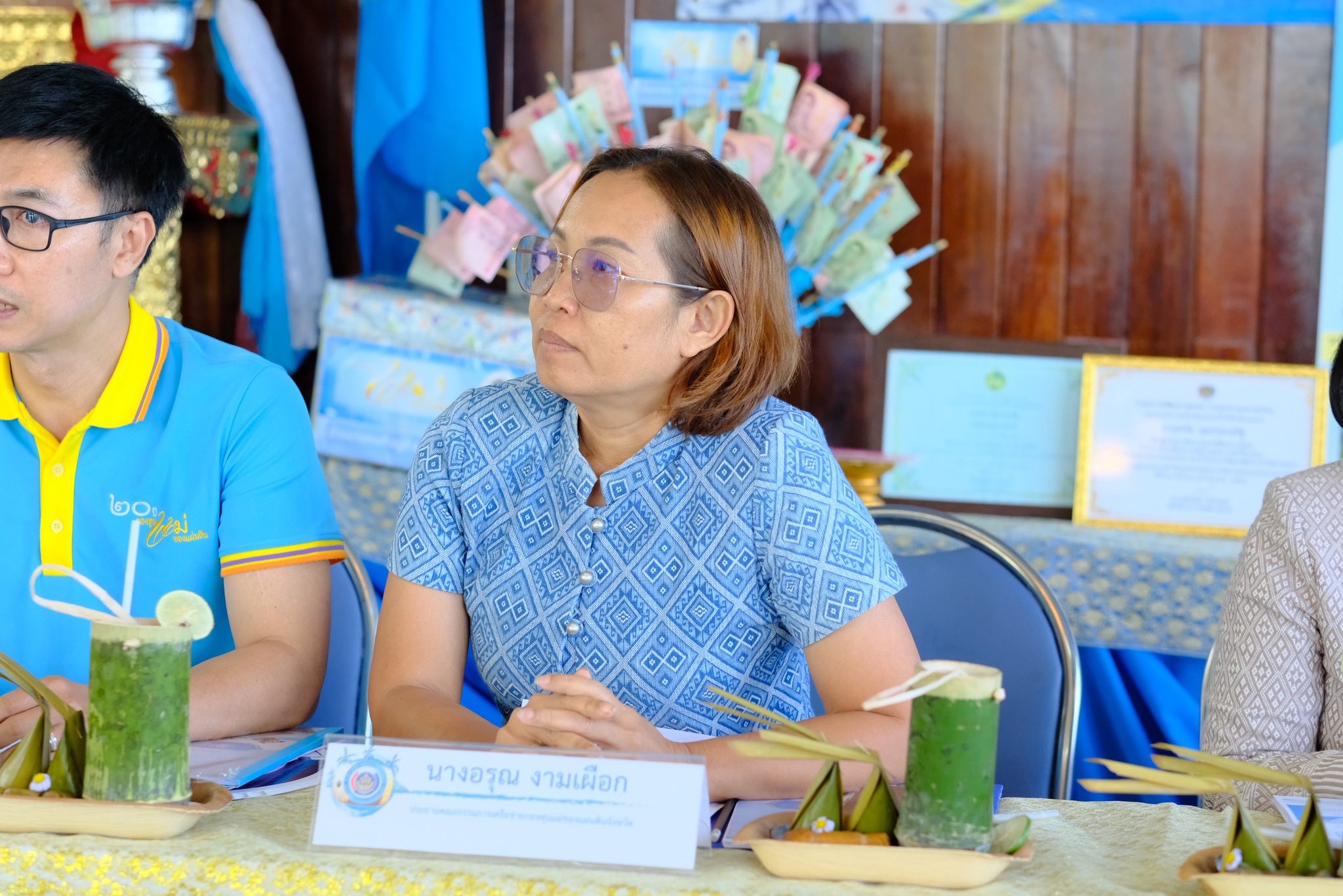 พช.สมุทรสงคราม ลงพื้นที่ติดตามและประกวดหมู่บ้านกองทุนแม่ของแผ่นดินดีเด่นระดับจังหวัด ประจำปีงบประมาณ พ.ศ. 2568