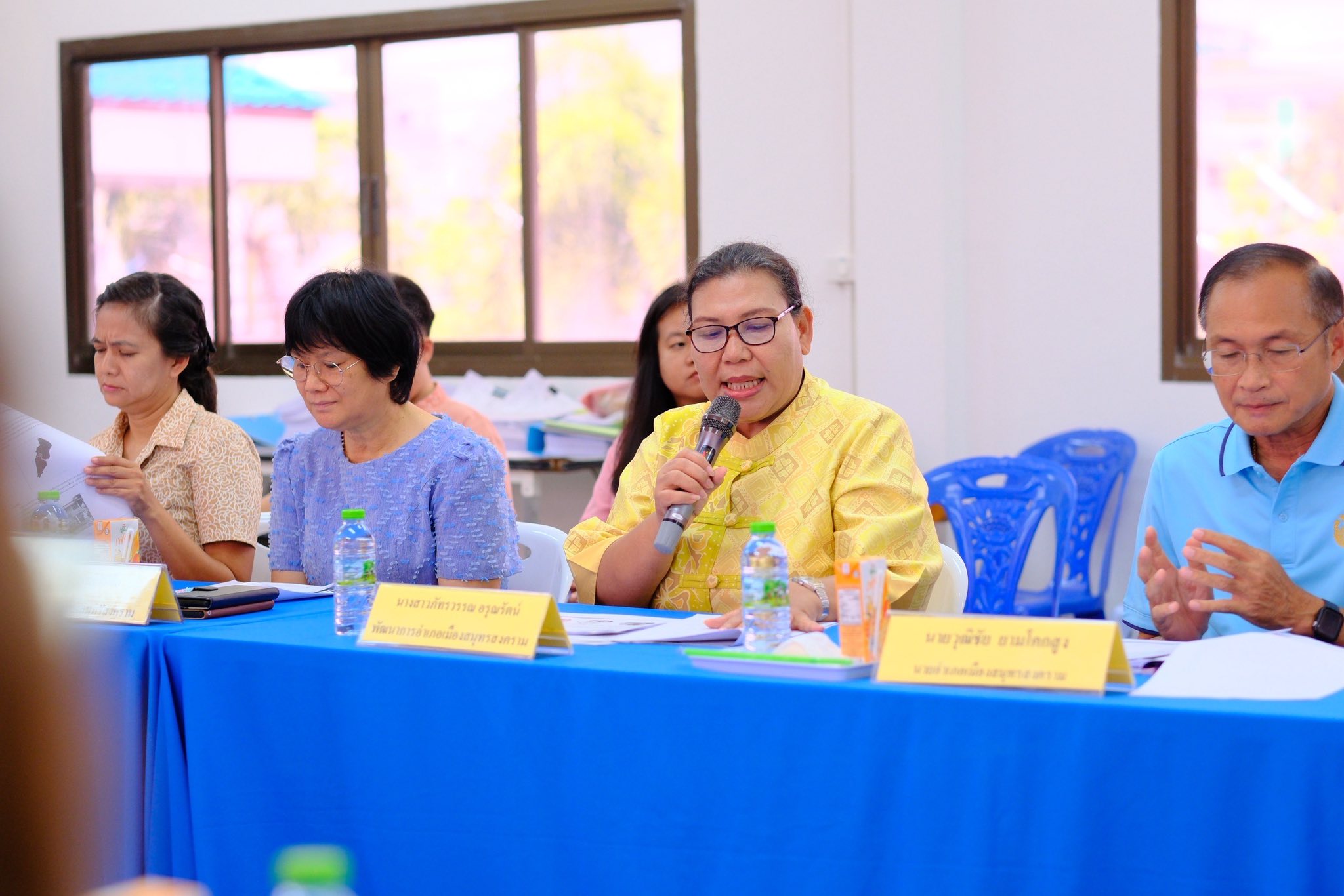 จังหวัดสมุทรสงคราม ดำเนินการคัดเลือกคนกองทุนพัฒนาบทบาทสตรีดีเด่นระดับจังหวัด ตามโครงการเชิดชูเกียรติคนกองทุนพัฒนาบทบาทสตรี ประจำปี 2568 กิจกรรมที่ 1 การคัดเลือกคนกองทุนพัฒนาบทบาทสตรีดีเด่นระดับจังหวัด