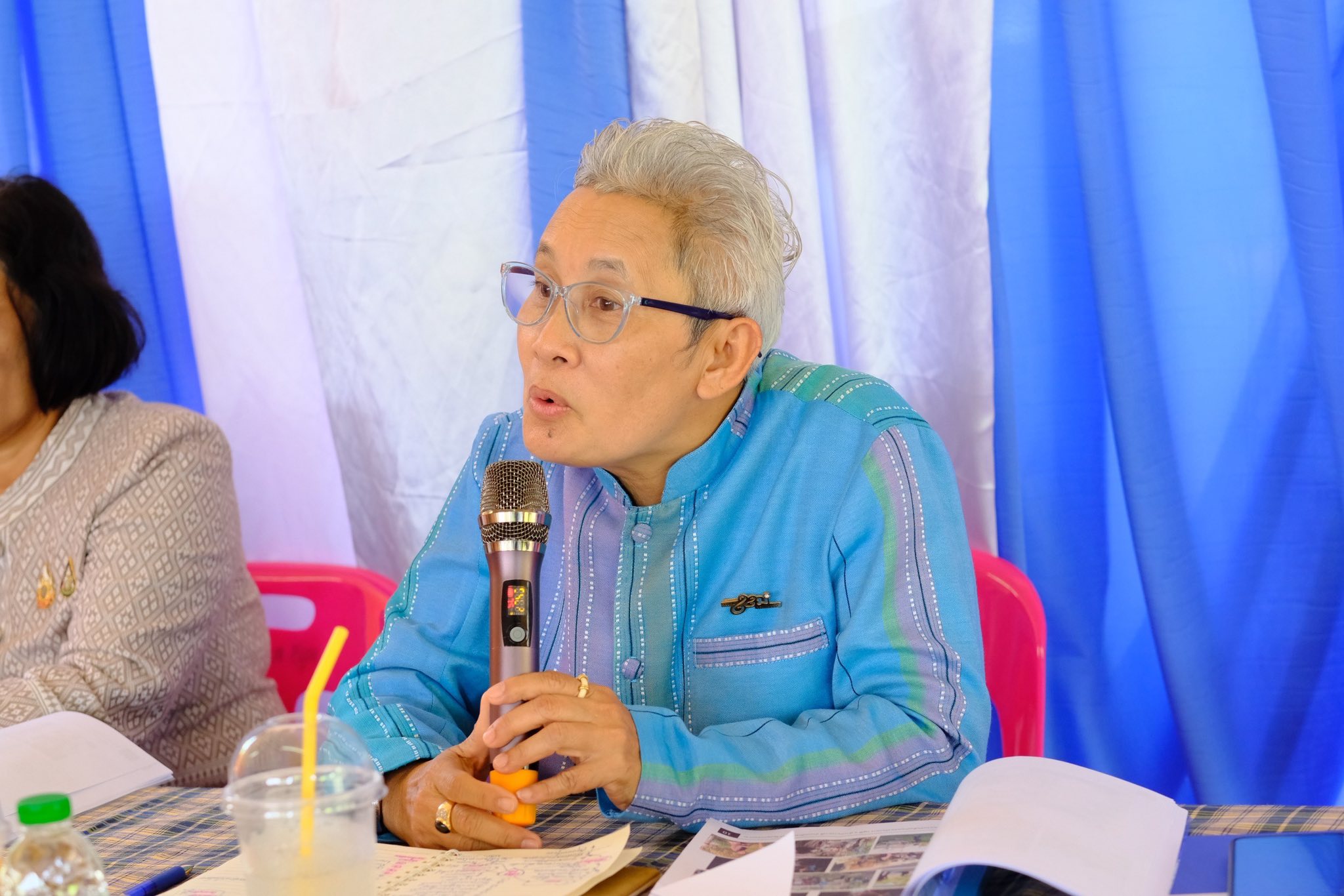 พช.สมุทรสงคราม ลงพื้นที่ติดตามและประกวดหมู่บ้านกองทุนแม่ของแผ่นดินดีเด่นระดับจังหวัด ประจำปีงบประมาณ พ.ศ. 2568