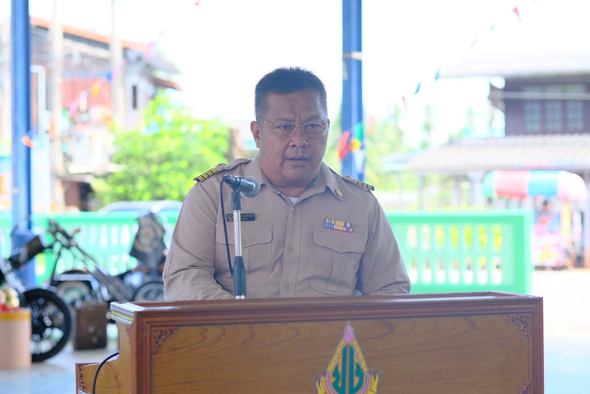 จังหวัดสมุทรสงคราม จัดกิจกรรมคัดสรรหมู่บ้านเศรษฐกิจพอเพียง “อยู่เย็น เป็นสุข” ดีเด่นระดับจังหวัด และกิจกรรมพัฒนาชุมชนดีเด่นระดับจังหวัด ประจำปี 2568