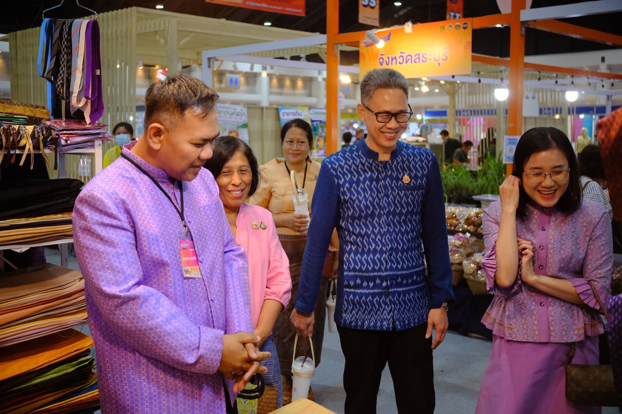 จังหวัดสมุทรสงคราม ร่วมพิธีเปิดงาน OTOP MIDYEAR 2025 ชู OTOP และ Soft Power ให้ชีวิตความเป็นอยู่ของประชาชนดีขึ้น