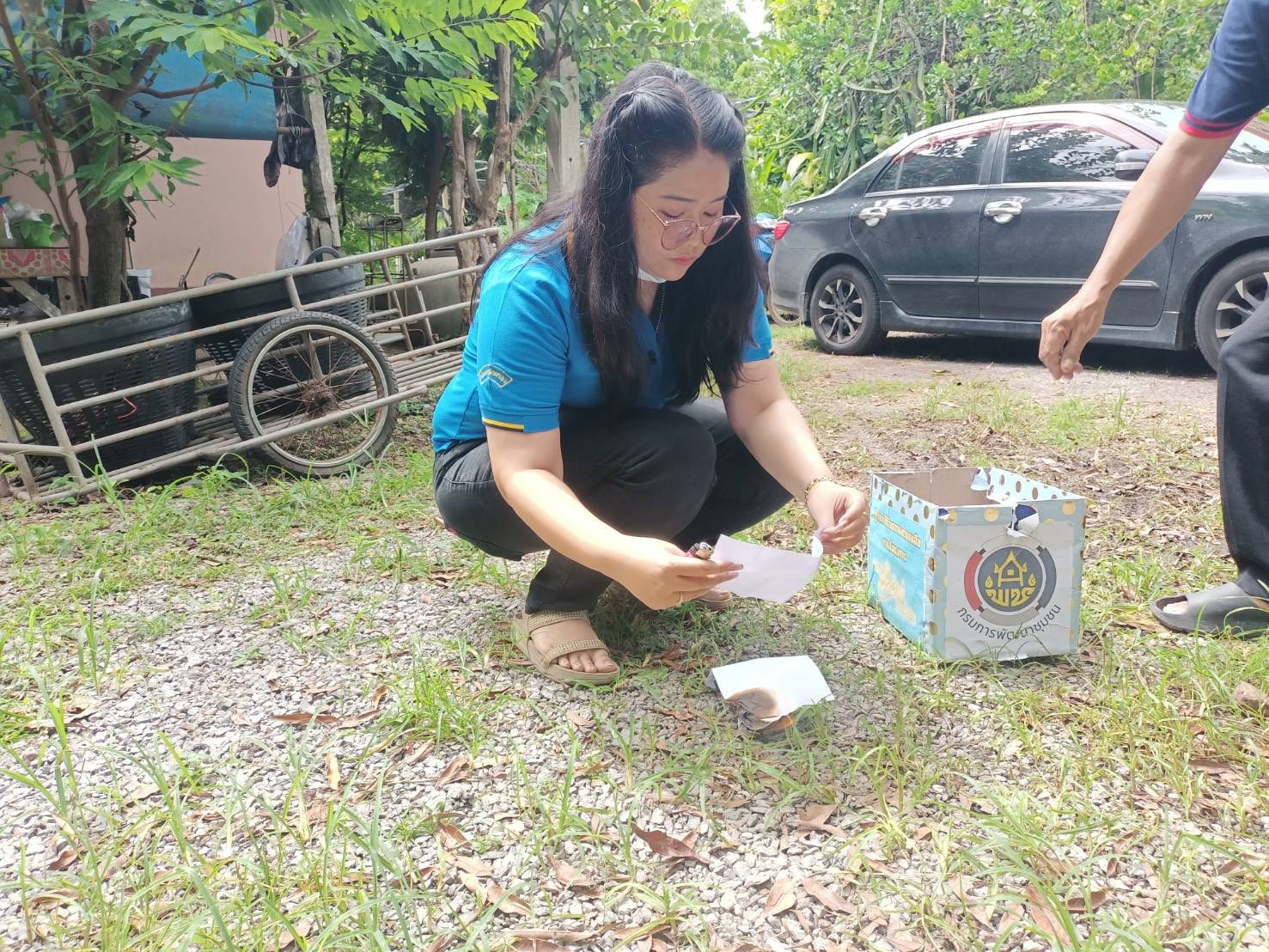 พช.สมุทรสงคราม พร้อมด้วยคณะกรรมการเครือข่ายกองทุนแม่ของแผ่นดินระดับจังหวัด ร่วมดำเนินโครงการพัฒนาศักยภาพผู้นำหมู่บ้านต้นกล้ากองทุนแม่ของแผ่นดินจังหวัดสมุทรสงคราม ประจำปีงบประมาณ 2568 “เป้าหมายหมู่บ้านฯ เพิ่มเติม”