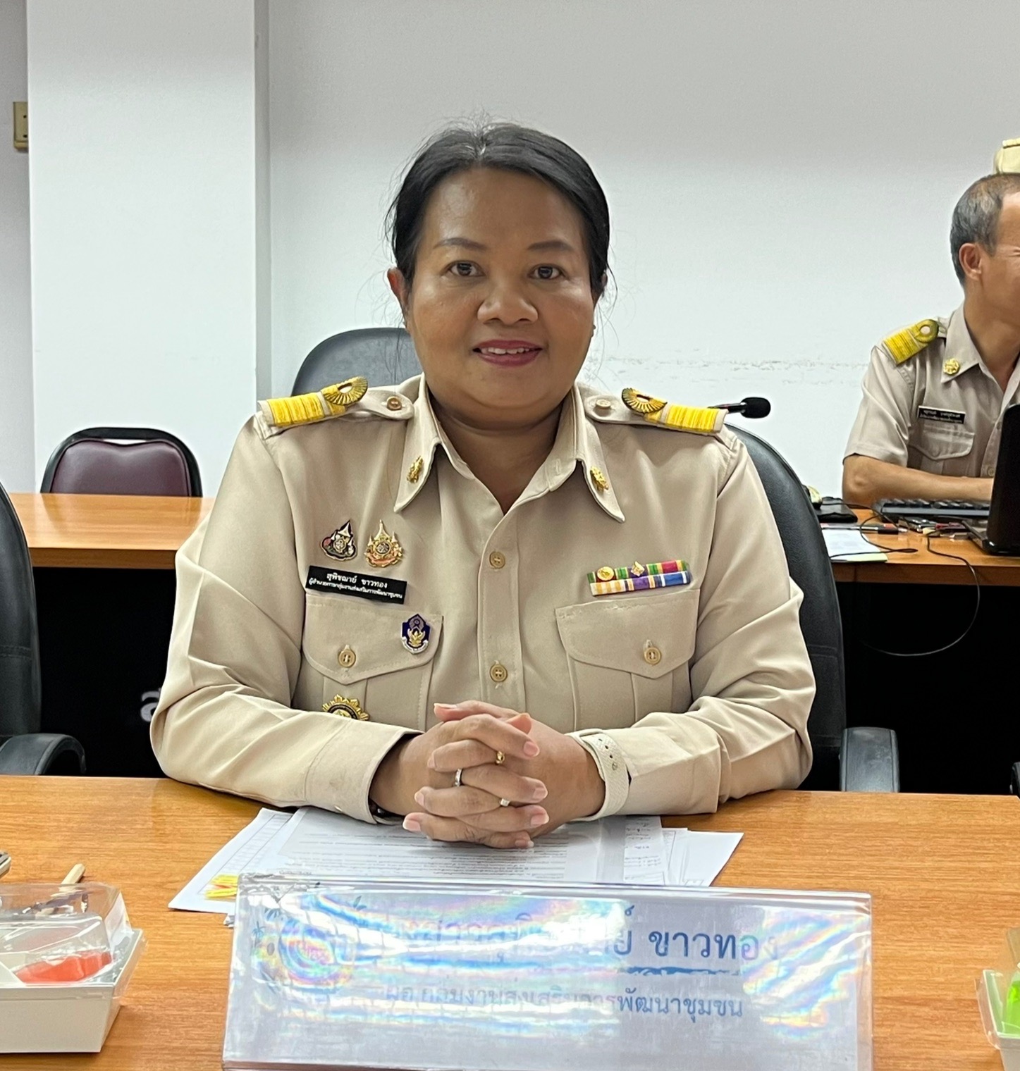 พช.สมุทรสงคราม จัดประชุมคณะกรรมการประสานและขับเคลื่อนนโยบายสานพลังประชารัฐประจำจังหวัด (คสป.) ครั้งที่ 3/2568