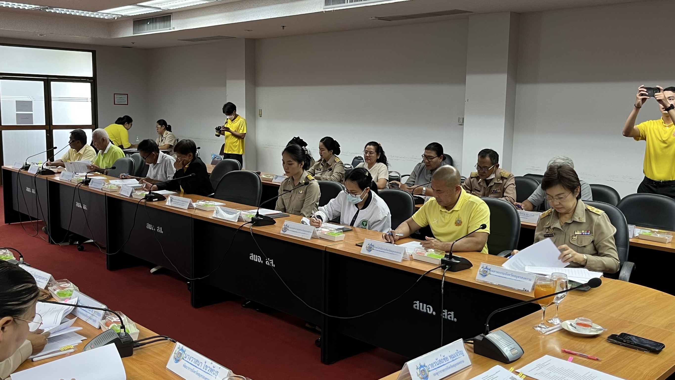 พช.สมุทรสงคราม จัดประชุมคณะกรรมการประสานและขับเคลื่อนนโยบายสานพลังประชารัฐประจำจังหวัด (คสป.) ครั้งที่ 3/2568