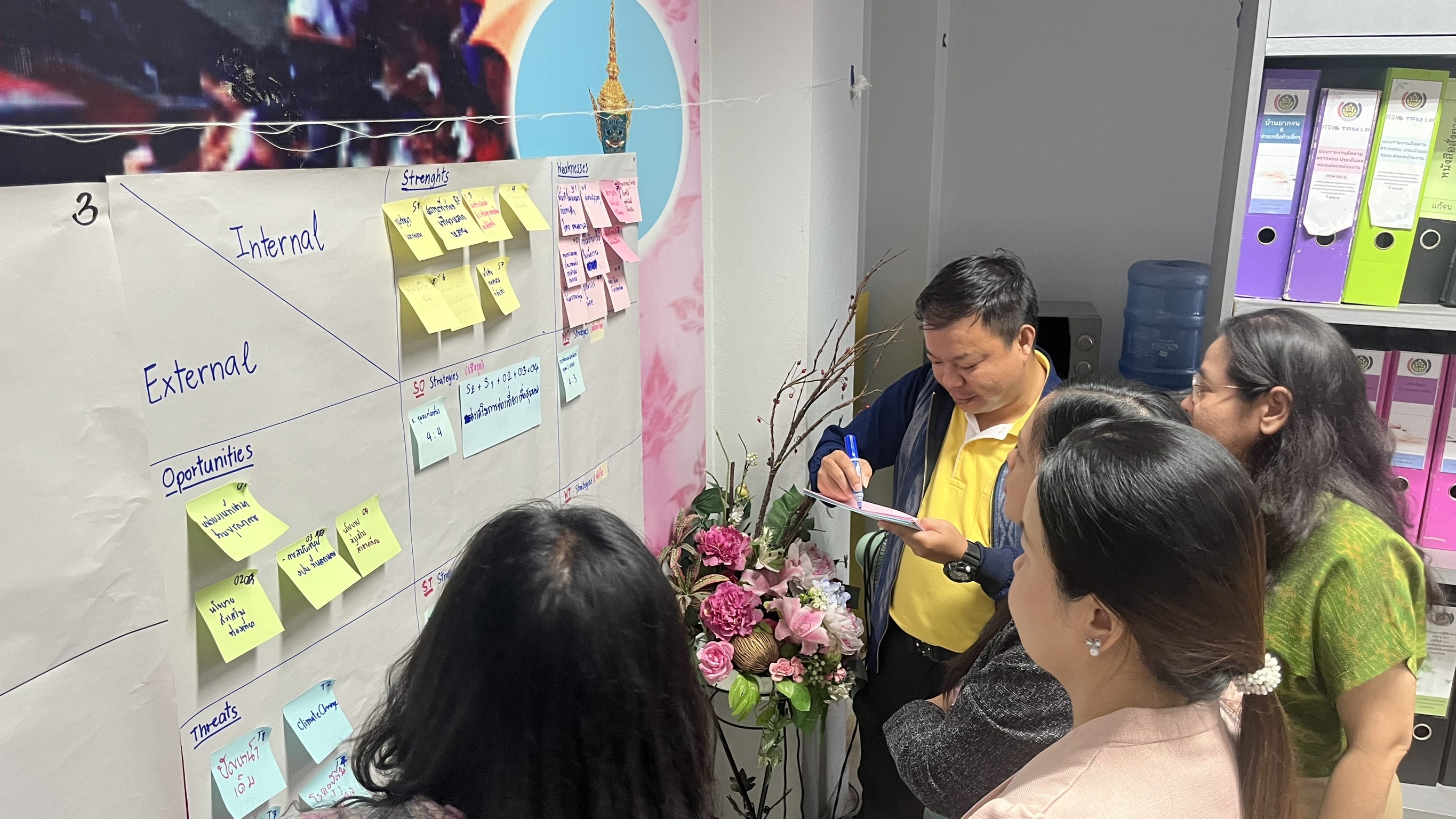 พช.สมุทรสงคราม จัดประชุมการจัดทำแผนพัฒนาชุมชนเชิงพื้นที่แบบบูรณาการของสำนักงานพัฒนาชุมชนจังหวัดสมุทรสงคราม