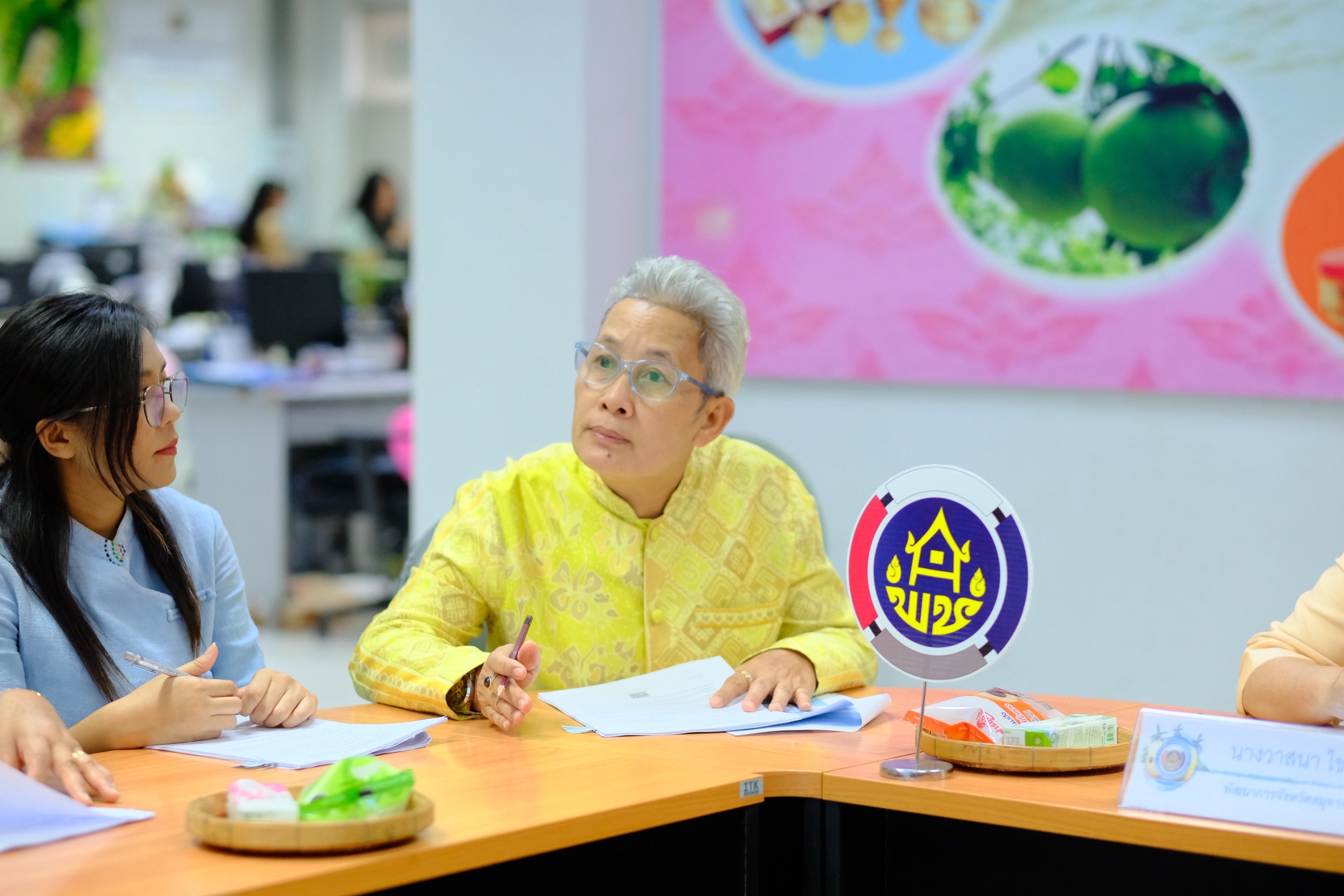 พช.สมุทรสงคราม ดำเนินการประชุมคณะกรรมการเครือข่ายกองทุนแม่ของแผ่นดินจังหวัดสมุทรสงคราม