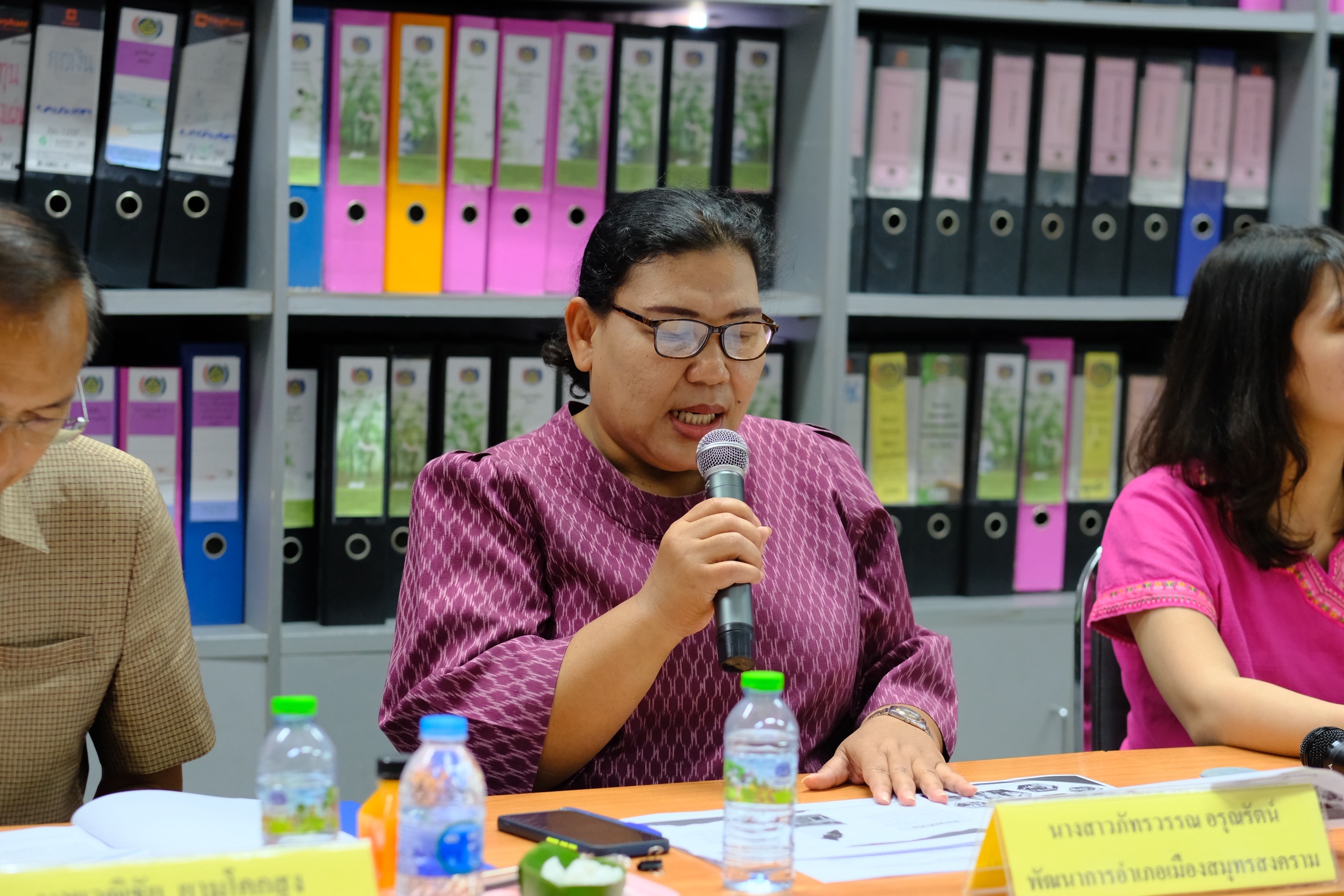 จังหวัดสมุทรสงคราม เข้ารับการคัดเลือกคนกองทุนพัฒนาบทบาทสตรีดีเด่นระดับเขตตรวจราชการ ประจำปี 2568