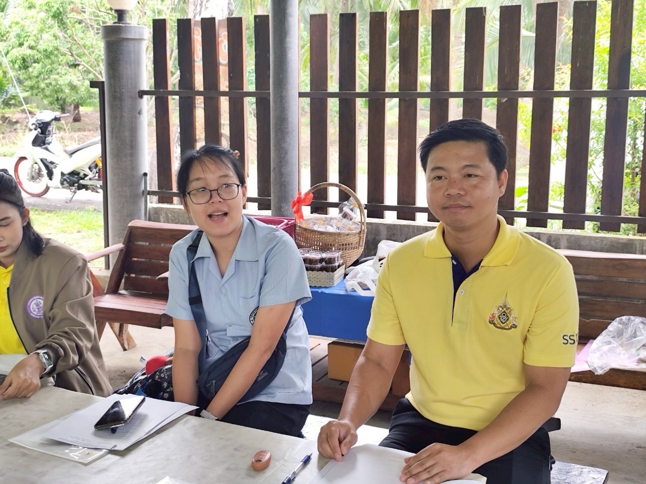 พช.สมุทรสงคราม ลงพื้นที่ติดตามกลุ่มเป้าหมาย ตามโครงการประชุมกลไกขับเคลื่อนการพัฒนาเศรษฐกิจฐานรากระดับจังหวัด ไตรมาสที่ 4 กิจกรรมที่ 2 ประชุมเชิงปฏิบัติการในพื้นที่ที่เป็นเป้าหมาย ประจำปีงบประมาณ พ.ศ. 2568